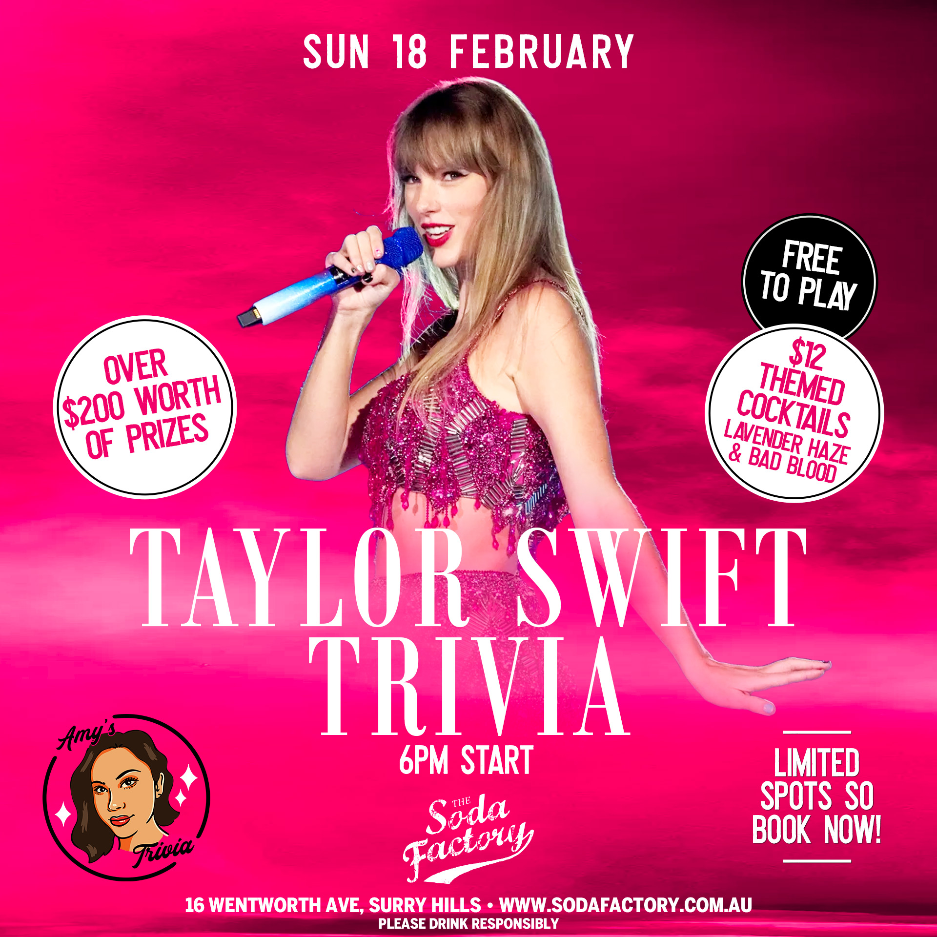 Soda-Taylor-Swift-Trivia-February-2024-Square - The Soda Factory